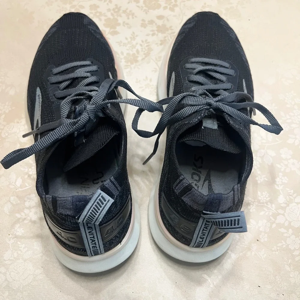 Brooks Levitate 4 Womens Running Shoes Black Grey 1203351B012 Size 7